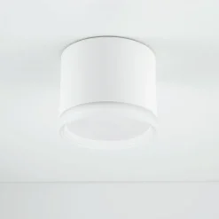 Deckenspot Ø 8,5 cm GX53 Weiß rund klein H: 7 cm