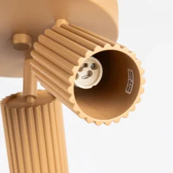 Deckenstrahler 3-flammig GU10 Ø 19,5 cm klein rund in Gold