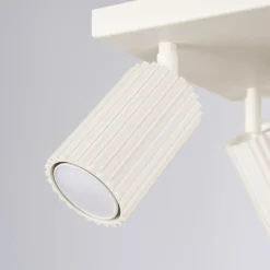 Deckenstrahler 4-flammig GU10 B: 25 cm klein Creme BERTA