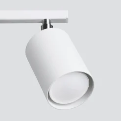 Deckenstrahler GU10 3-flammig Weiß Metall verstellbar