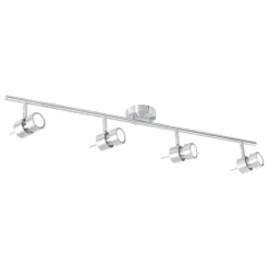 Deckenstrahler Metall 4-flmg 90 cm inkl. GU10 beweglich