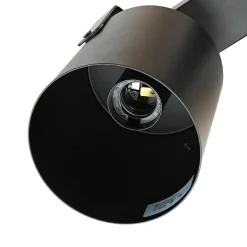 Deckenstrahler Schwarz 3 flmg E27