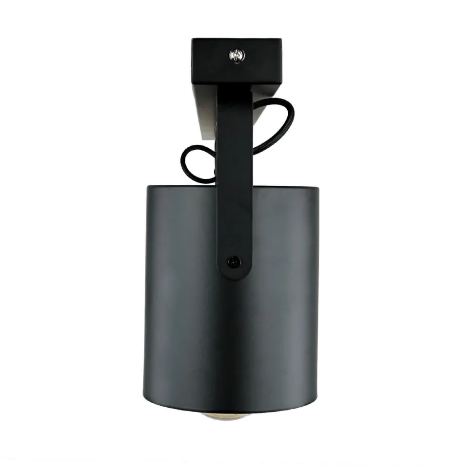 Deckenstrahler Schwarz 3 flmg E27