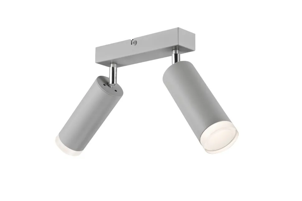 Deckenstrahler Spot Silber Modern Aluminium Lampe