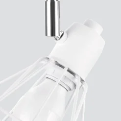 Deckenstrahler Weiß 31 cm lang verstellbar E27 Metall