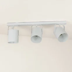 Deckenstrahler Weiß 3 flmg E27