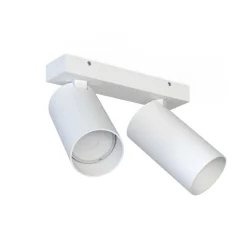 Deckenstrahler Weiß länglich B:5,5-20cm Modern flexibel