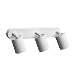 Deckenstrahler Weiß Metall 3-flammig GU10 Modern