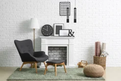 Dekorative Hängelampe Metall GU10 35 cm lang Schwarz