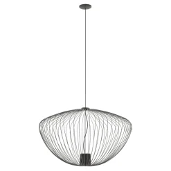 Dekorative Pendelleuchte Metall Umbra Grau GU10 L:70 cm