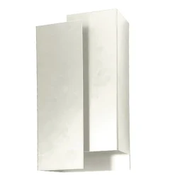 Dekorative Wandlampe Metall Weiß G9 H:28,5 cm indirekt