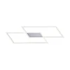 Dimmbare LED Deckenlampe L:83 cm Memory 30 W in Stahl