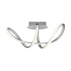 Dimmbare LED Deckenlampe in Aluminium 3000 K warmweiß