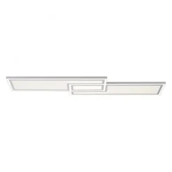 Dimmbare LED Deckenleuchte Fernbedienung 32 W 110 cm