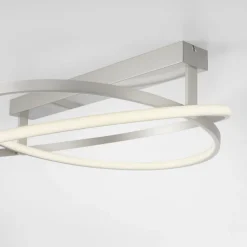 Dimmbare LED Deckenleuchte Metall Ø59 cm Fernbedienung
