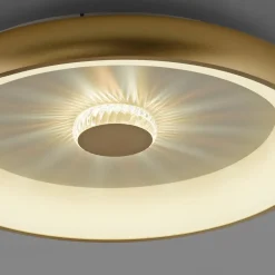 Dimmbare LED Deckenleuchte 2700-5000 K Ø61,5 cm Messing