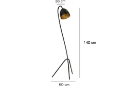 Dreibein Stehlampe Skandinavisches Design FIETE