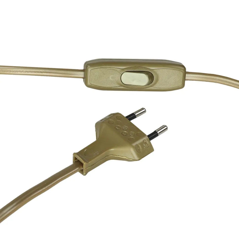 Echte Messing Tischleuchte Orange Glas Schirm