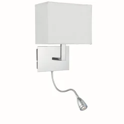 Eckige Bauhaus Wandlampe Bauhaus Chrom