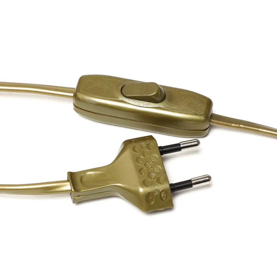 Edle Tischleuchte aus Echt-Messing Premium