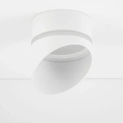 Einbauleuchte Decke Ø 8,5 cm H: 12 cm GX53 Weiß