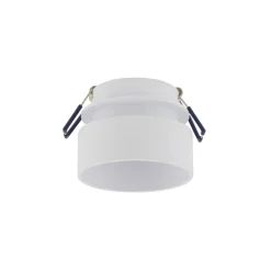 Einbauleuchte Weiß Aluminium GU10 Ø8 cm rund Aufputz