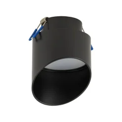 Einbaustrahler Decke Schwarz GX53 Aluminium Unterputz