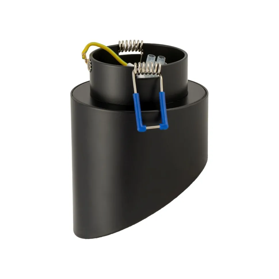 Einbaustrahler Decke Schwarz GX53 Aluminium Unterputz