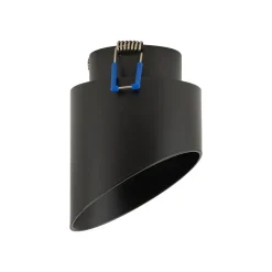 Einbaustrahler Decke Schwarz GX53 Aluminium Unterputz