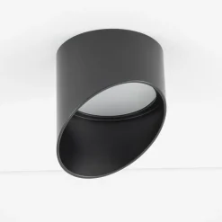 Einbaustrahler Decke Schwarz GX53 Aluminium Unterputz