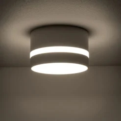 Einbaustrahler GX53 Ø 8,5 cm Weiß Aluminium Modern