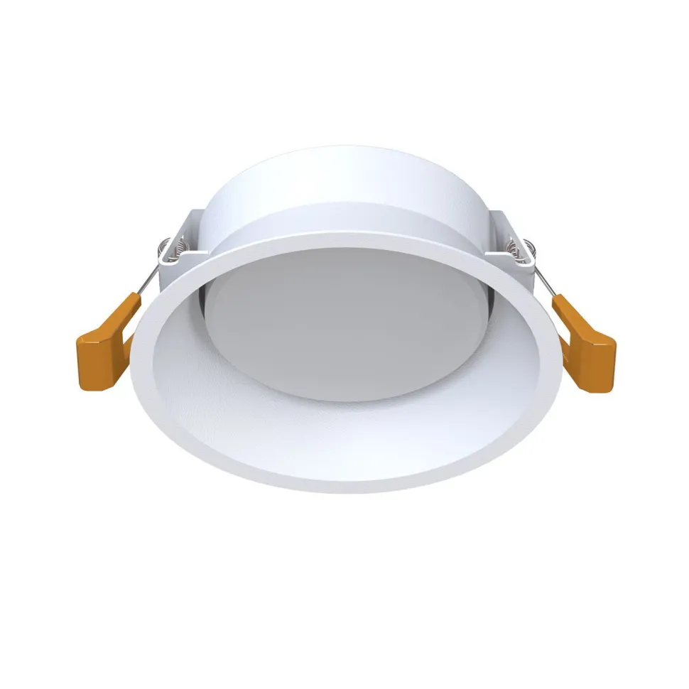 Einbaustrahler Weiß GX53 Metall Ø 12 cm klein rund Decke