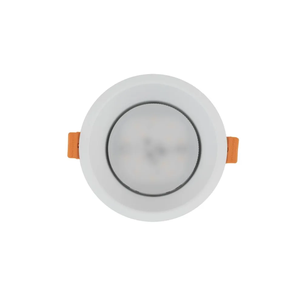 Einbaustrahler Weiß GX53 Metall Ø 12 cm klein rund Decke