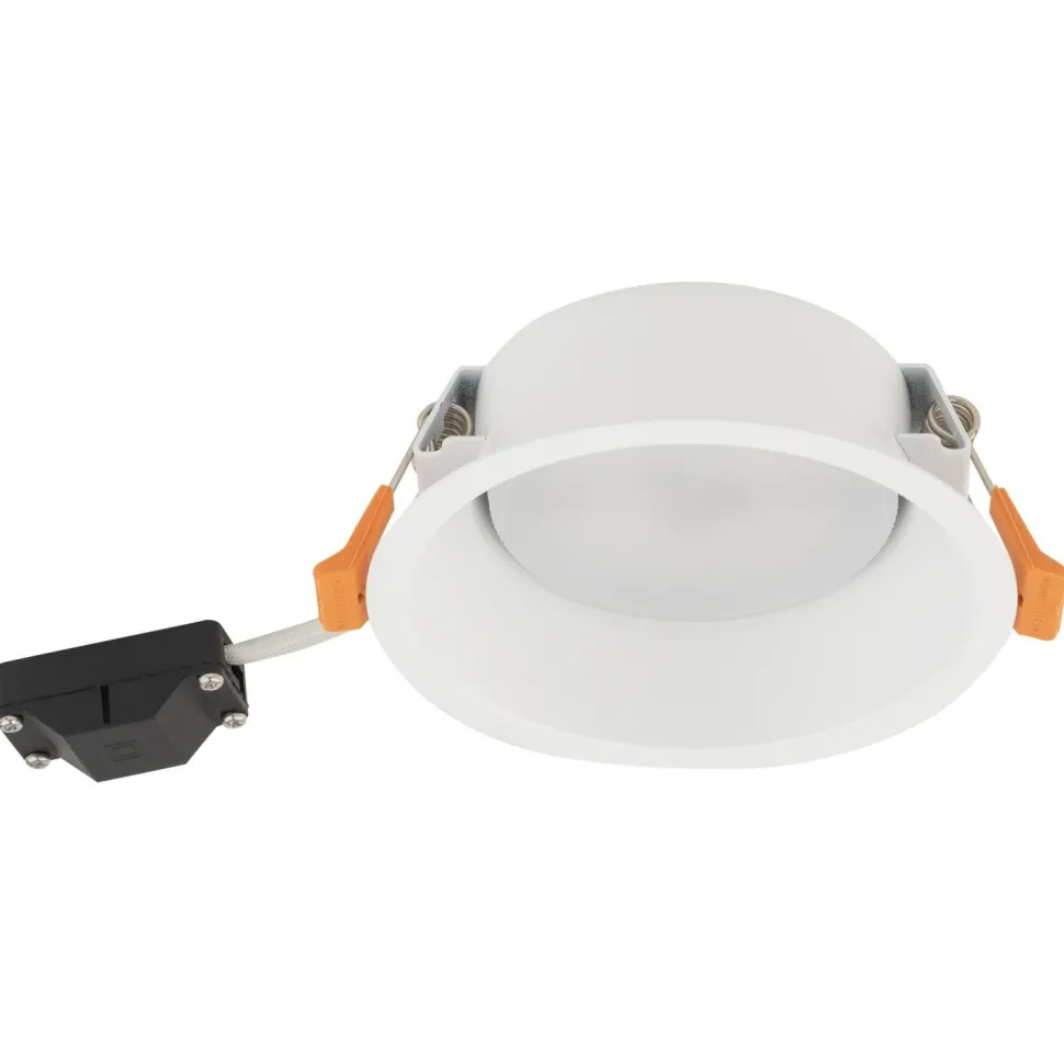 Einbaustrahler Weiß GX53 Metall Ø 12 cm klein rund Decke