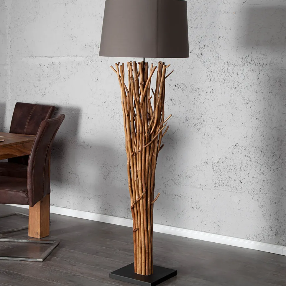 Eindrucksvolle Standlampe Modern 175cm Treibholz