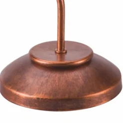 Elegante Tischleuchte KALONA Braun Jugendstil 49cm