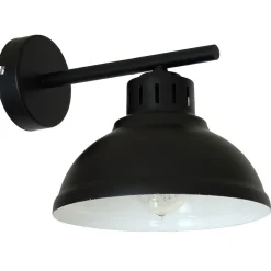 Elegante Wandleuchte SVEN in Schwarz