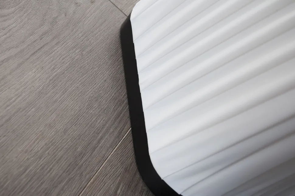 Extravagante Standleuchte Retro 120cm weiß