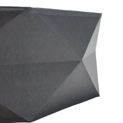 Flache Deckenleuchte BISO Grau 4flmg zeitlos eckig