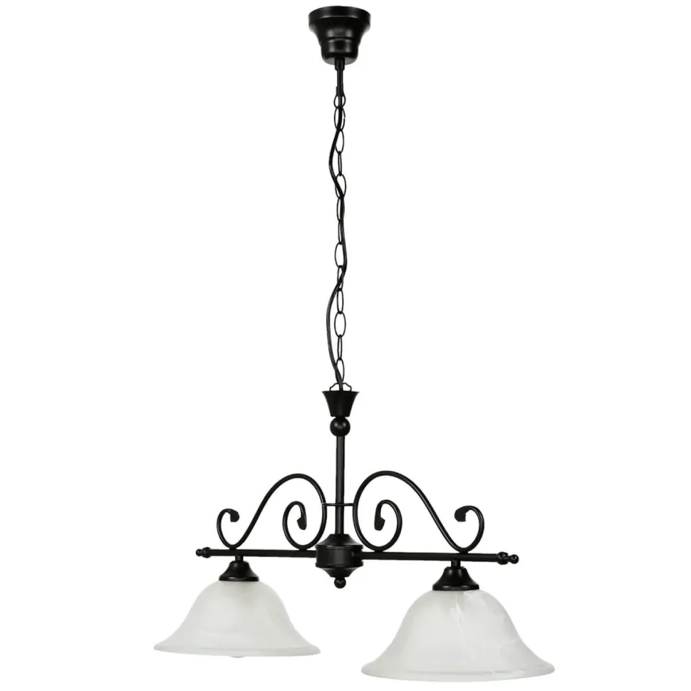 2-flammige Leuchte hängend DOROTHEA Landhausstil