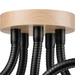 Flexible Deckenleuchte KASSIDY Schwarz Wohnzimmer