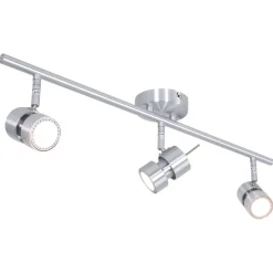 Flexibler Deckenspot in Stahl inkl. GU10 3-flammig