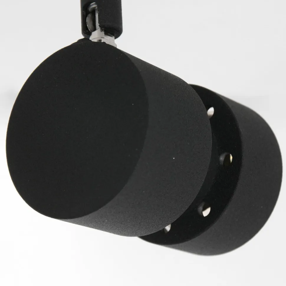 Flexibler Deckenspot Schwarz inkl. GU10 zielgerichtet