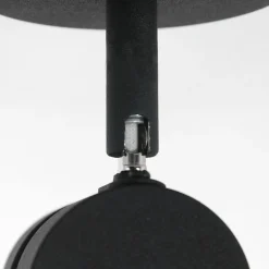 Flexibler Deckenspot Schwarz inkl. GU10 akzentuiert