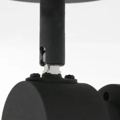 Flexibler Deckenspot Schwarz inkl. GU10 akzentuiert