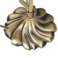 Florale Tischleuchte Tischlampe E14