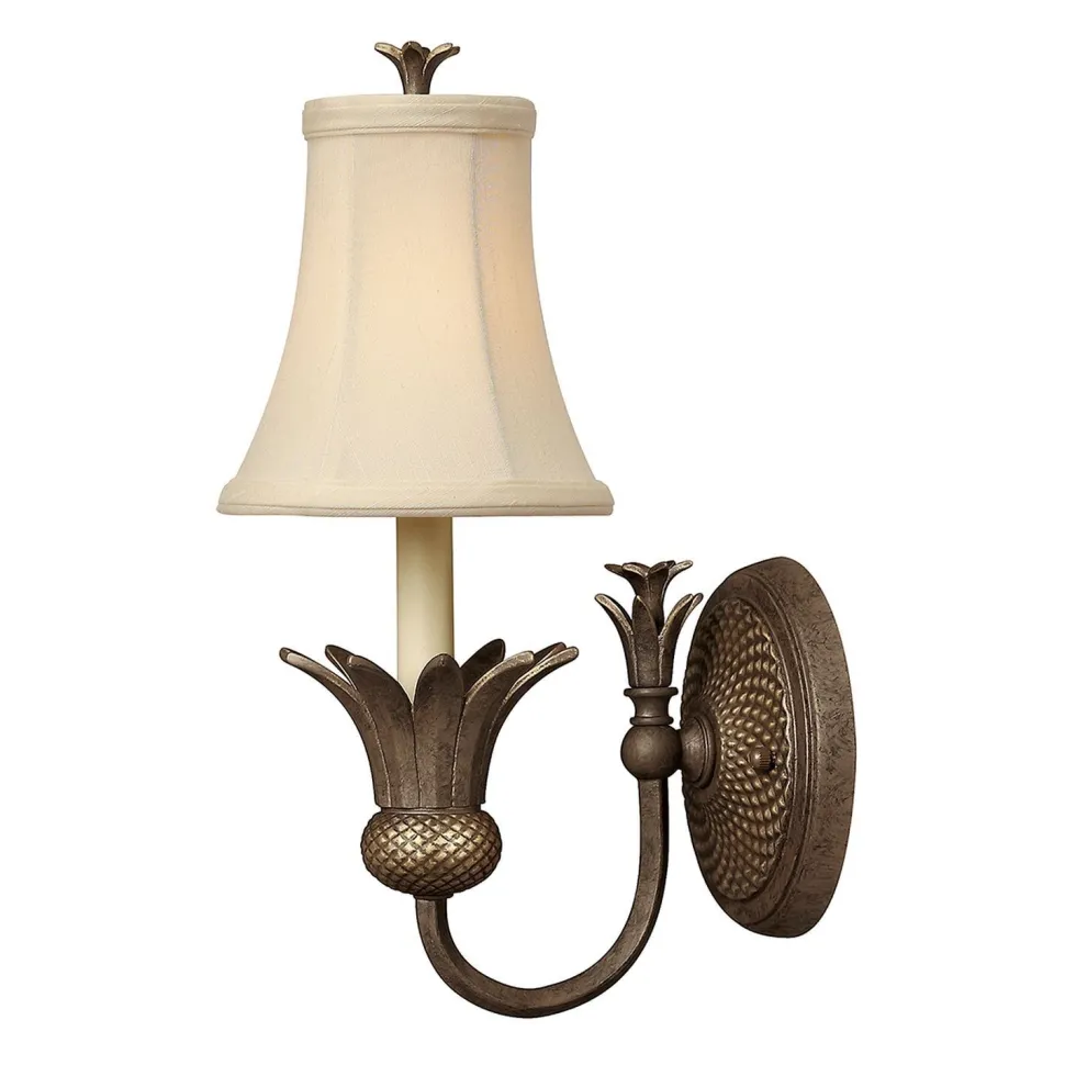 Florale Wandlampe ANABELL 8 Bronze Rustikal Lampe