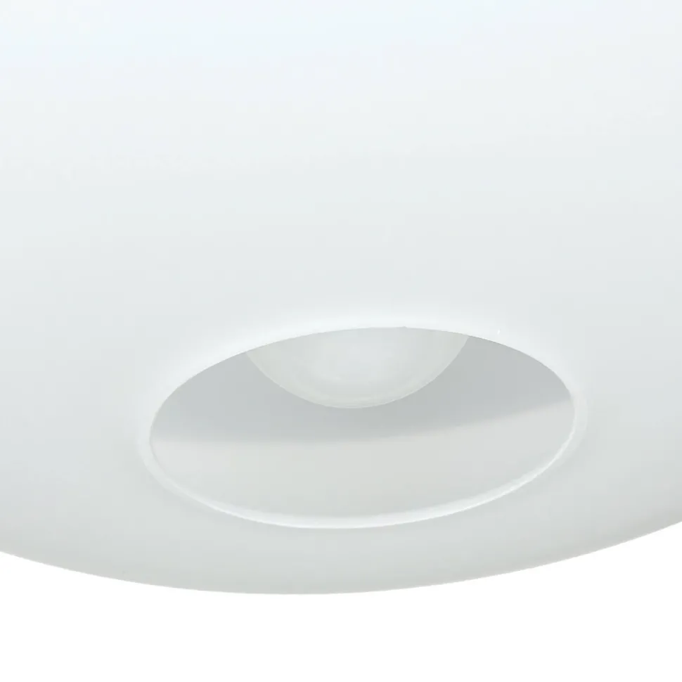 Gebogene Tischleuchte Bauhaus rund 45cm