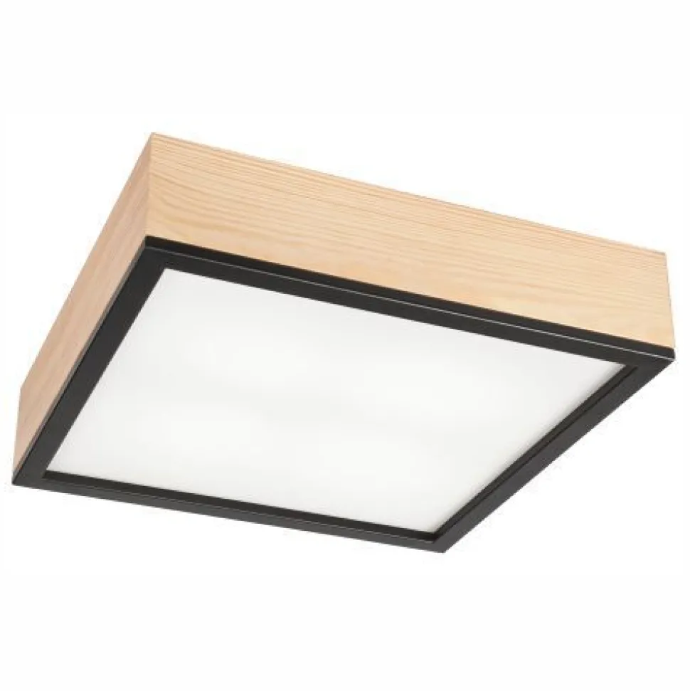 Gemütliche Deckenlampe Pinie Glas B:38,5 cm 4-flammig