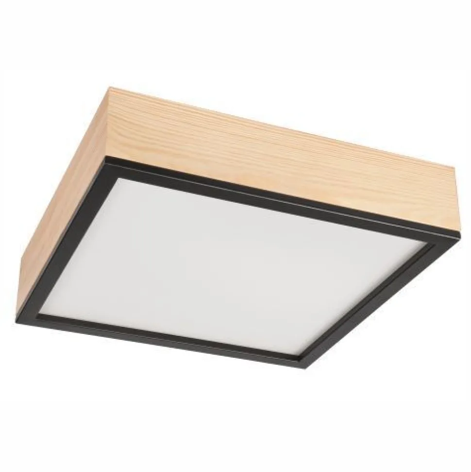 Gemütliche Deckenlampe Pinie Glas B:38,5 cm 4-flammig